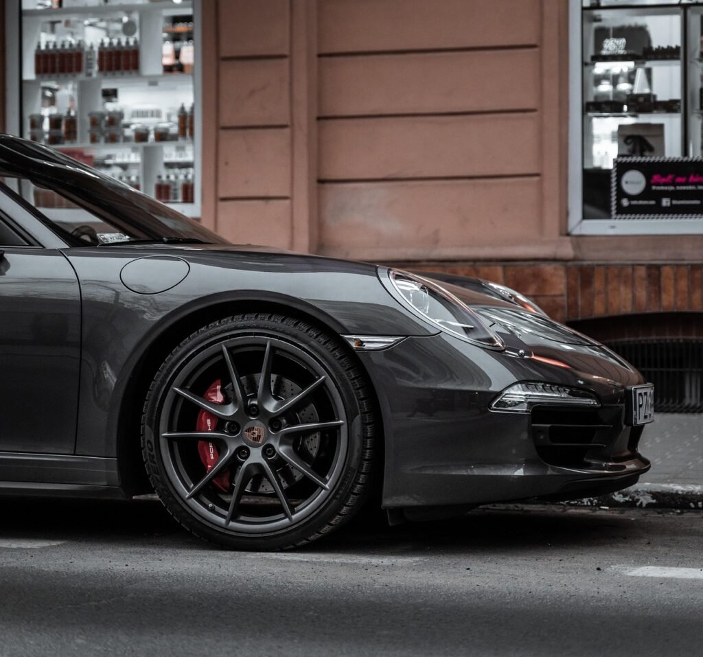 Gray car car, porsche, road, black car, vehicle, auto, automobile, automotive, wheel, bumper, car wallpapers, pavement, street, ppf in ocean view nj